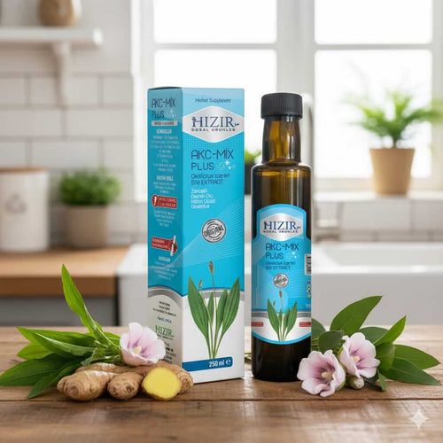 Hızır AKC-Mix Plus Ekstrakt 250ml – Zencefil, Okaliptus & Hatmi Otu