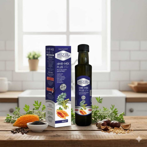 Hızır HMR-Mix Plus Pelin Otu Sıvı Ekstrakt 250ml – Kudret Narı, Çörek Otu & Üzüm Çekirdeği