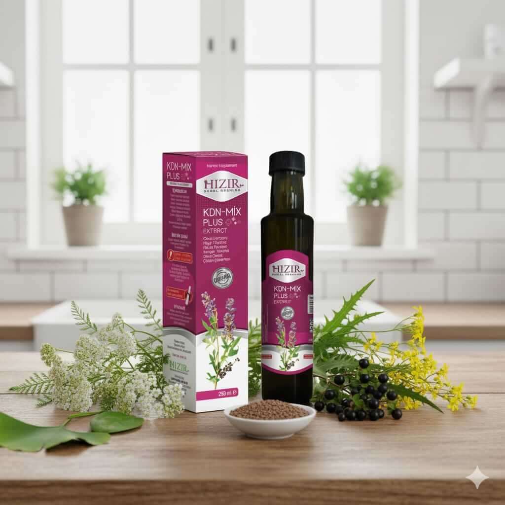 Hızır KDN-Mix Plus Ekstrakt 250ml – Civan Perçemi, Aslan Pençesi, Hayıt & Deve Dikeni
