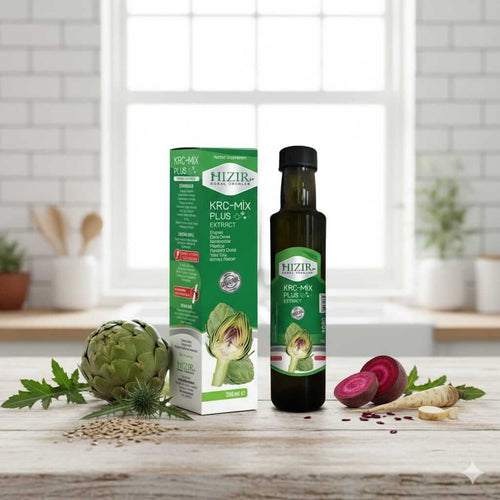 Hızır KRC-Mix Plus Ekstrakt 250ml – Enginar, Deve Dikeni & Karahindiba