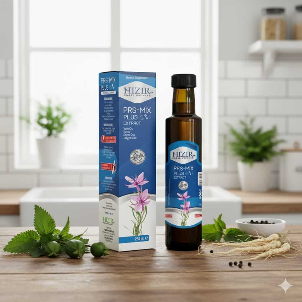 Hızır Prs Mix Plus Sıvı Ekstrakt 250ml – Yakı Otu, Kapari, Ayrık Otu & Isırgan Otu
